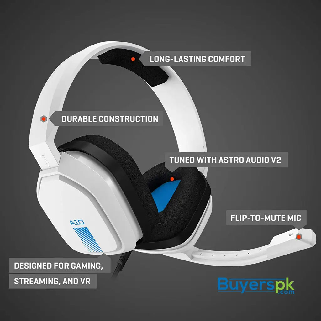 Astro A10 Gaming Headset - White - Price in Pakistan Astro A10 Gaming Headset - White - Price in Pakistan